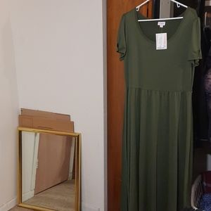 Dark green Riley dress